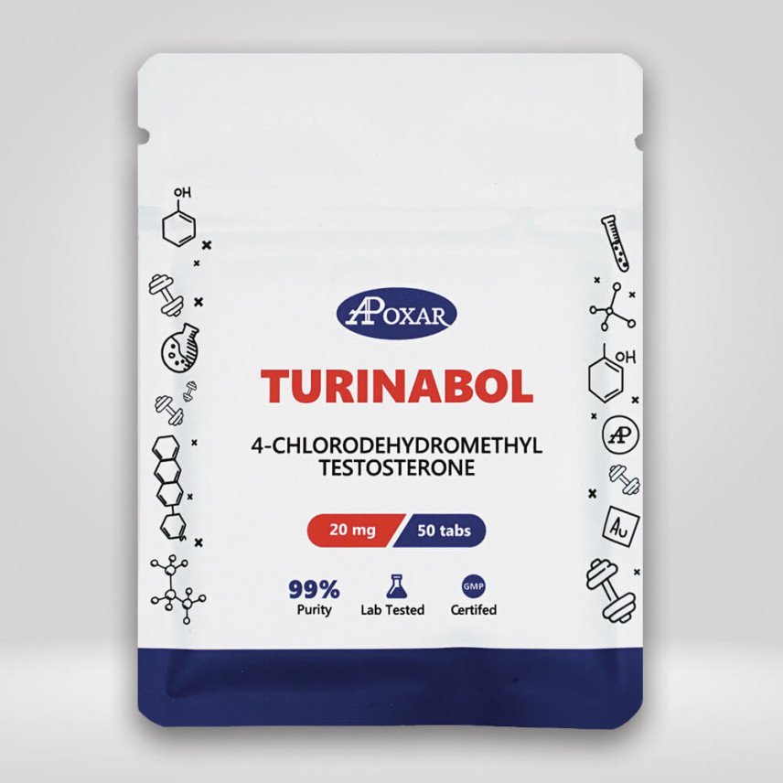 Turinabol (Tbol) 20mg/50tabs - Apoxar 1