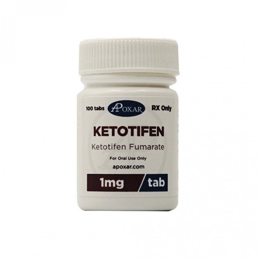 Ketotifen (Removes Clen Side Effects) 1mg/100tabs - Pharmacy Grade 1 Ketotifen (Removes Clen Side Effects) 1mg/100tabs - Pharmacy Grade